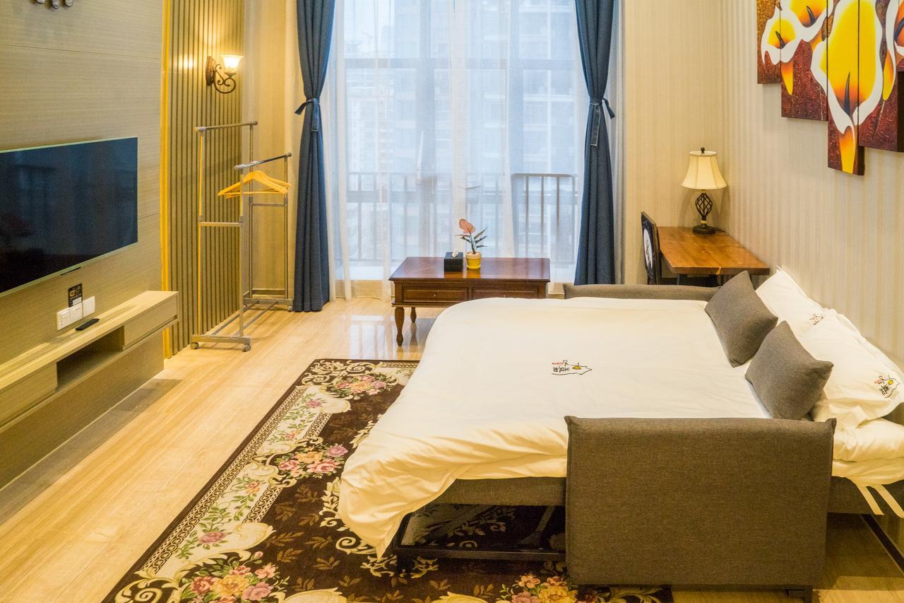 Yo Jia Apart Hotel Guangzhou Luaran gambar